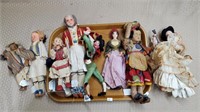 Lot of old European Dolls