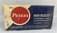 (20) Rnds .308 Win., Vintage Peters, 180 Gr