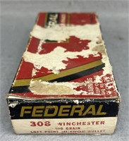 (20) Rnds .308 Win., Vintage Federal, 180 Gr