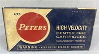 (20) Rnds .308 Win., Vintage Peters, 180 Gr