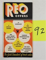 REO "Offers" Sales Brochure