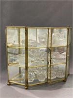 Glass Salts with Display Case