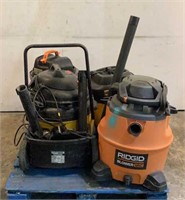 (4) Shop Vacuums