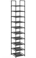 ($34) SONGMICS Shoe Rack, 10-Tier Shoe Shelf