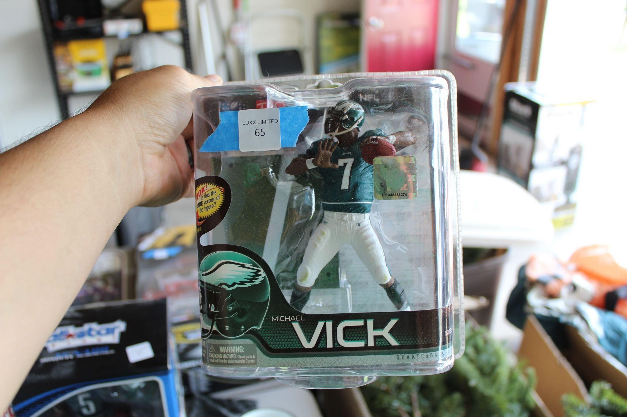 Michael Vick Action Figure Mcfarlane toys