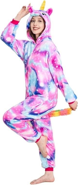 (U) UDERUI Unisex Adult Unicorn Onesie Pyjamas, Ad