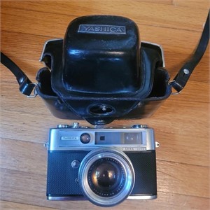 Yashica camera & case