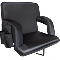 Avocahom Portable Stadium Seat Chair Extra Wide 25