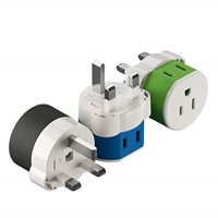 Orei UK, Ireland, Dubai Travel Plug Adapter - 2 US