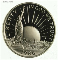 1986-S Statue of Liberty / Immigrants half dollar