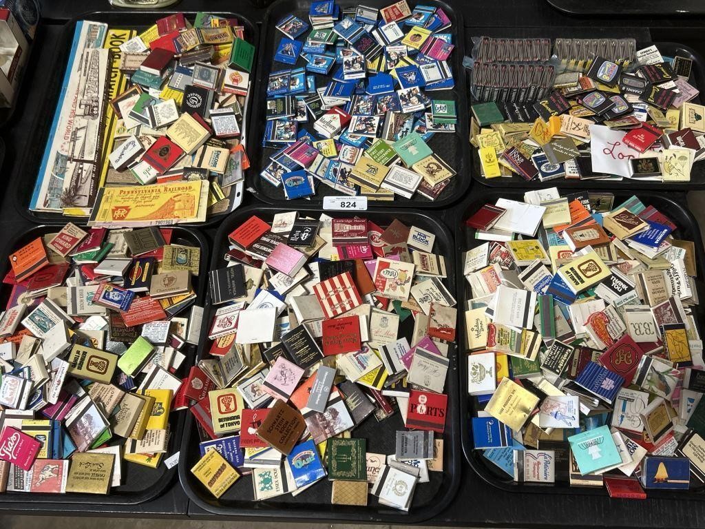 Huge Collection of Advertising Matchbooks.