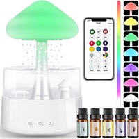 Rain Cloud Drip Humidifier-White