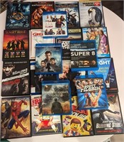 21 PREOWNED MOVIES DVD's
