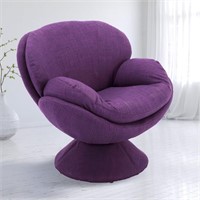 Comfort Chair Accent Chair in Purple