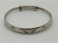 Sterling Silver Chinese Designer Bracelet