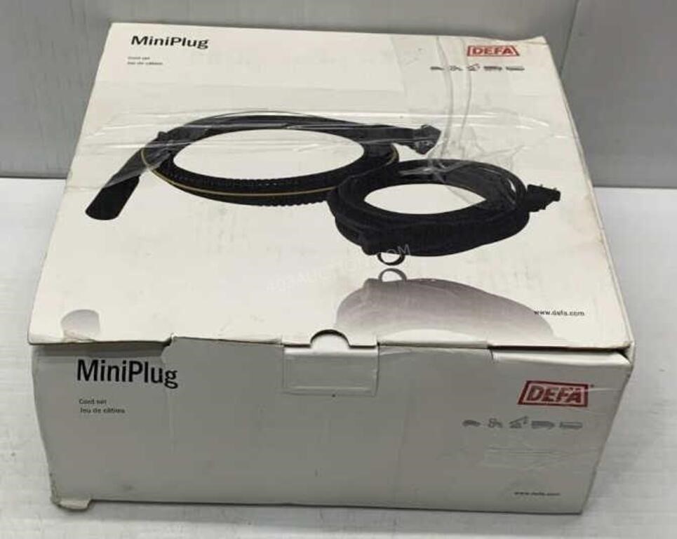 Defa Mini Plug Cord Set - NEW $70