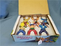 New In Box Set Of 6 "Western Hero" Wind-ups