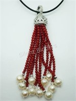 Freshwater Pearl (With Cord) Pendant