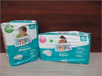 2 NEW packs of Gentle Steps premium Diapers