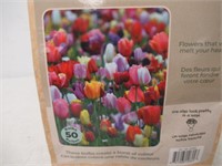 50-Pk Tasc Tulipa Triumph Assorted Bulbs