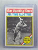 Rogers Hornsby 1976 Topps