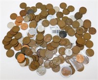 Bag of 135/136 American Coins: Includes at Least