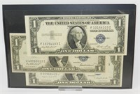 3 Nice $1 Notes: 1935-E, 1935-F & 1935-G Series