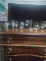 Collection of differieñt beverage glasses