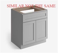 VANITY BATHROOM TWO DOOR CABINET GREY RET.$229