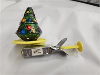 Vintage Christmas Tree Toy Spinner