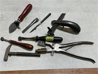 R. Heinisch Leather Cutter/Punch, Germany Hammer