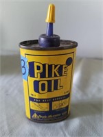 Pike Oil 3oz Advertising Container