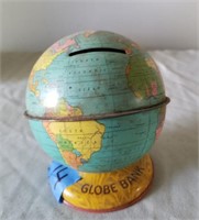 Mini Globe Coin Bank