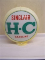 SINCLAIR H-C GASOLINE PUMP GLOBE -CAPCO PLASTIC