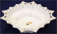 Westmoreland vintage milk glass bowl