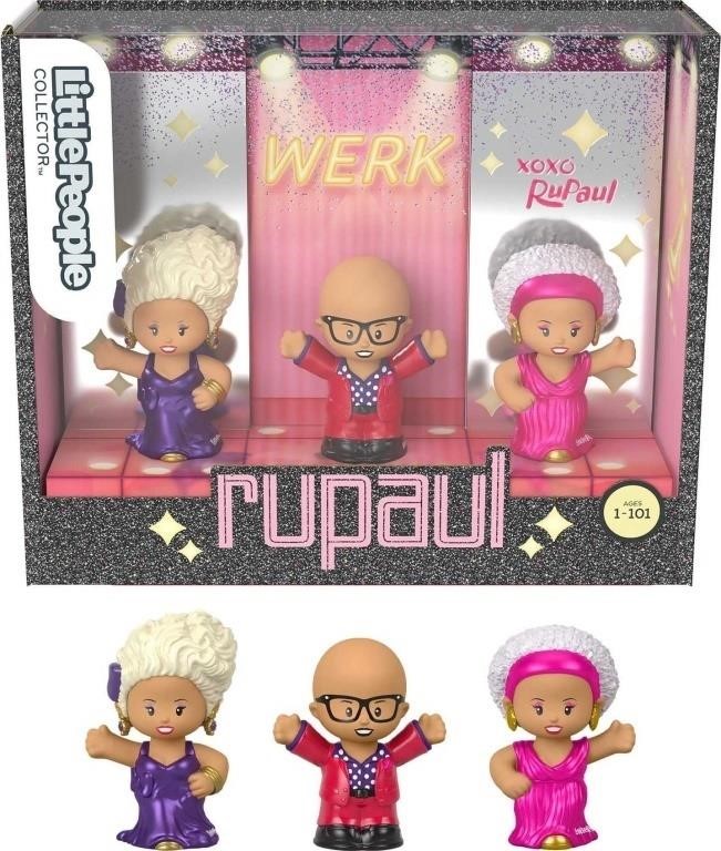 Little People Collector Rupaul Special Edition Fig