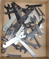 Flat Wrenches, Varying Sizes