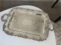 Vintage EPC Silver Plated Serving Tray