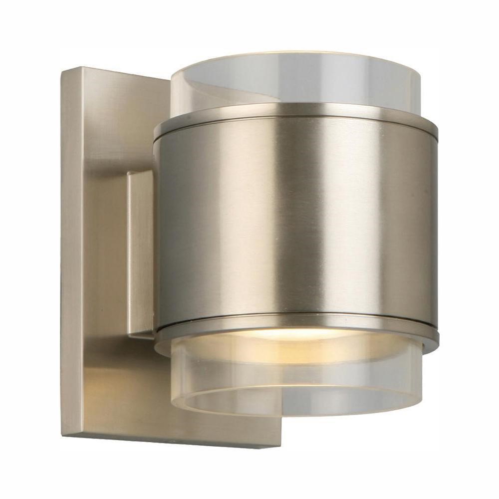 Upton Brushed Nickel LED Sconce