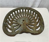 Cast Iron Metal Tractor Seat