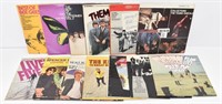 13 Vinyl 33 RPM Records- Bee Gees, The Letterman