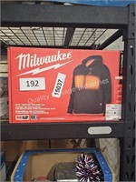 milwaukee heated hoodie kit size S