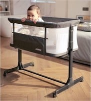 AMKE Baby Bassinets  Easy Fold  Portable with Bag