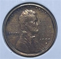 1909S Lincoln Cent  XF