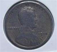 1914D  Lincoln Cents