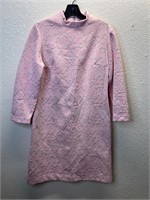 Vintage Bayard Knits Pink Silver Dress