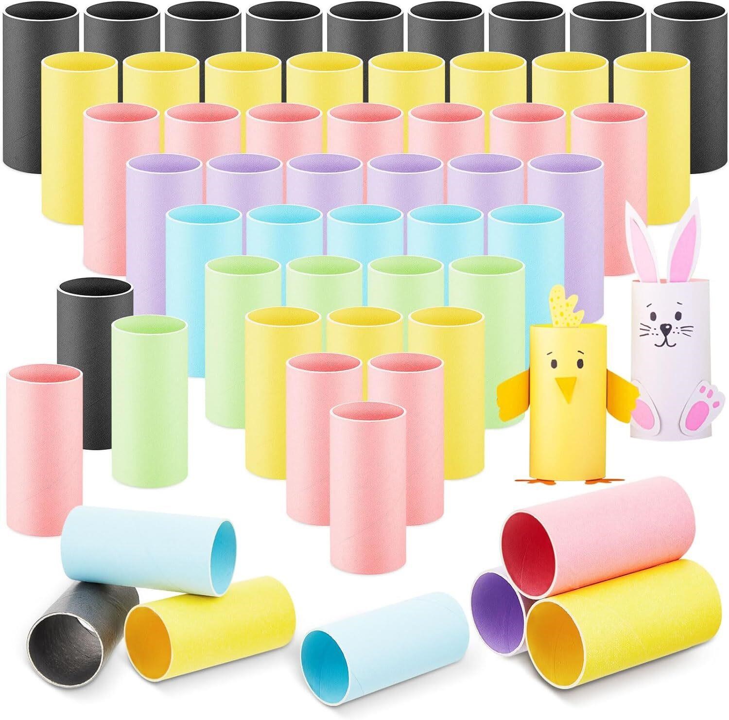 Henoyso 200 Pcs Tubes 1.57x3.35 Multicolor