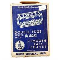 FULL BOX OF OLD WALTHAM DOUBLE EDGE BLADES