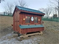 8'6"x6'6" chicken house, chickens not included