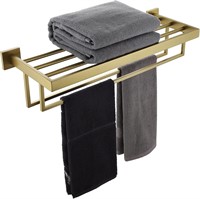 KOKOSIRI Towel Shelf Holder 24' Bathroom Towel Rac